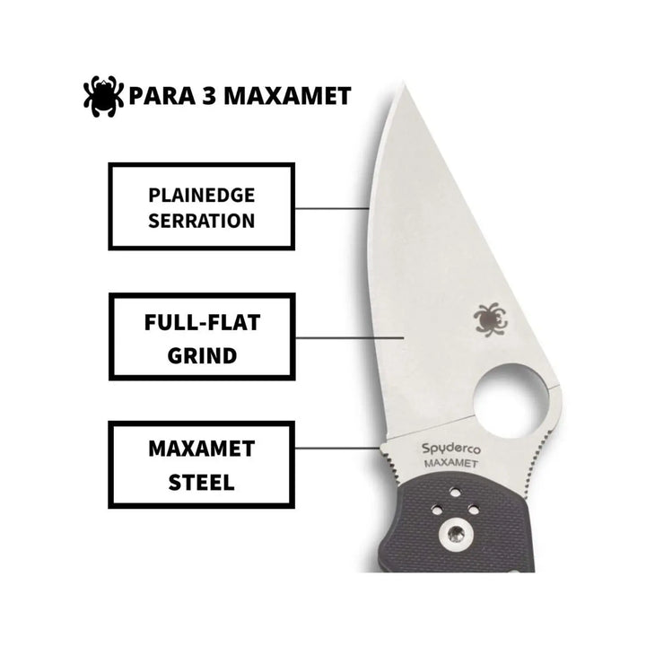 Spyderco Para 3 Maxamet
