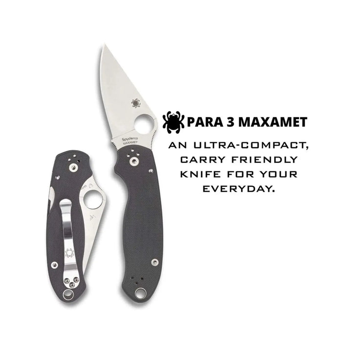 Spyderco Para 3 Maxamet