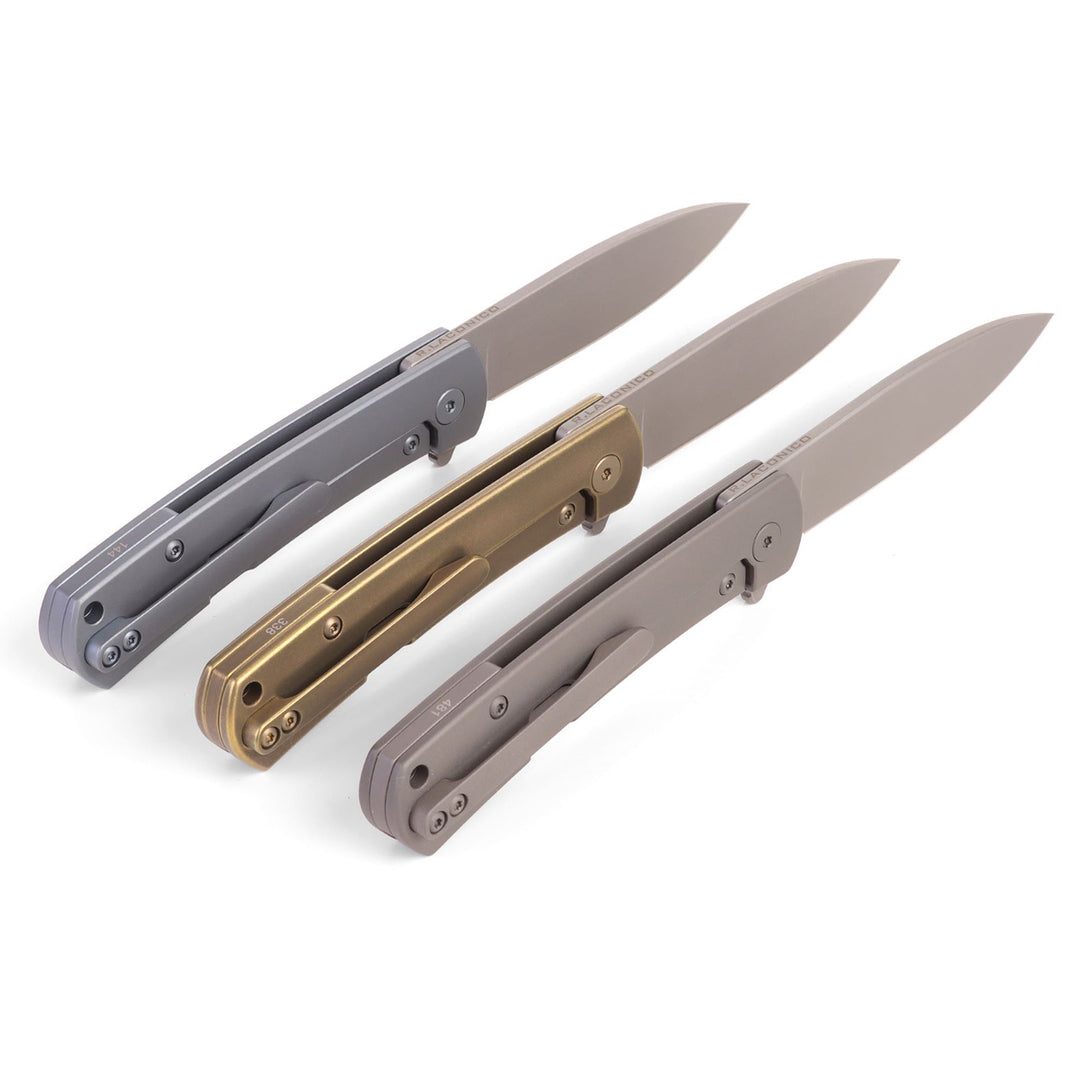 Kaviso x Laconico Keen Mini S35VN Frame Lock Folding Knife