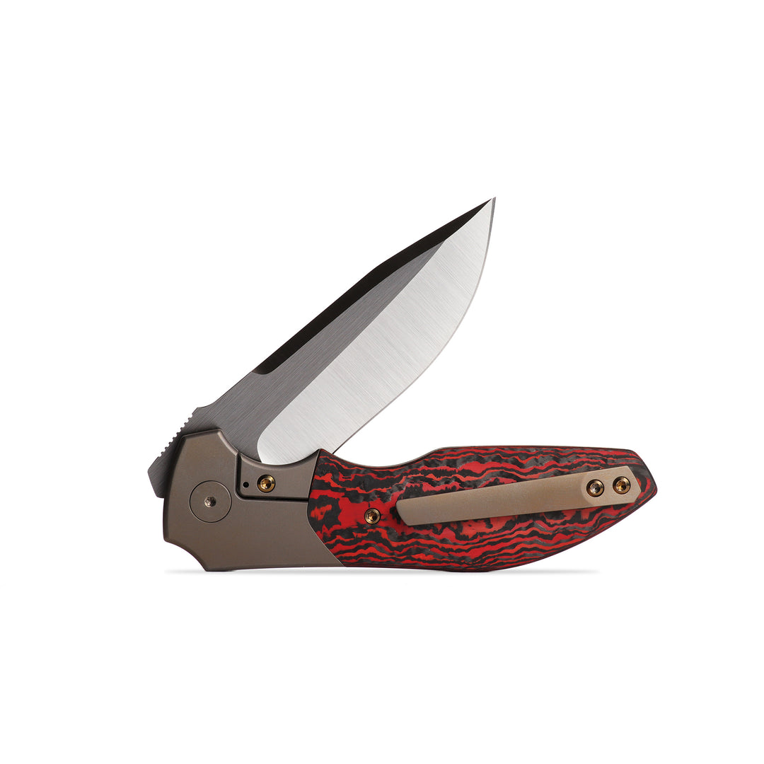 Kaviso x Kirby Raine S35VN Frame Lock Folding Knife