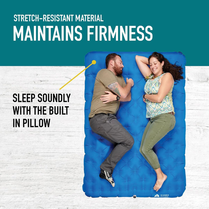 Sierra Designs Queen Air Bed Mattress (Pump Included)