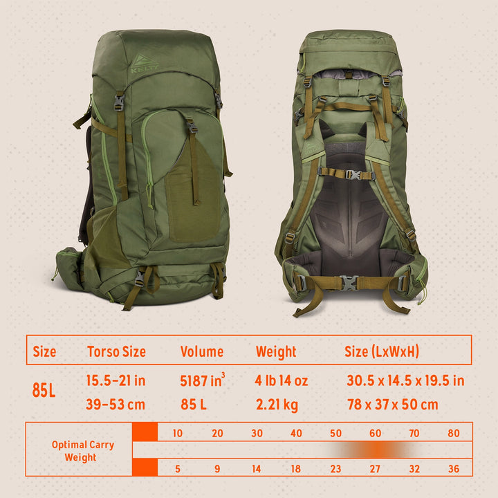 Kelty Asher 85L Backpack
