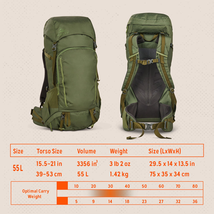 Kelty Asher 55L Backpack