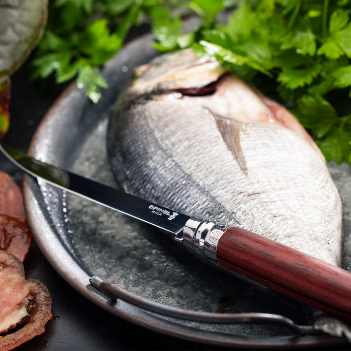 Opinel Slim Knives - Bubinga/Padouk Handle