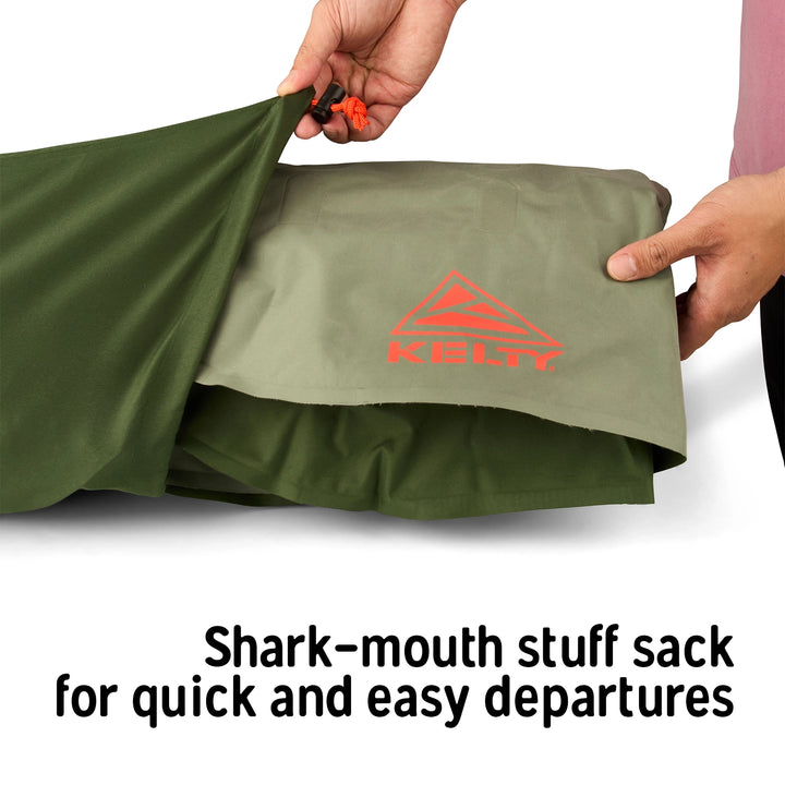 Kelty Kush Queen Air Bed With Pump