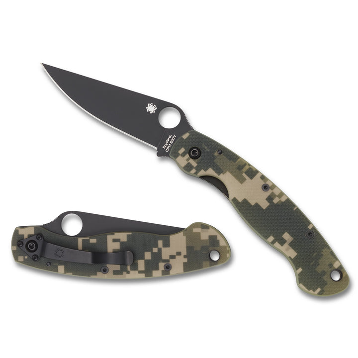Spyderco Military Model G10 Camo
