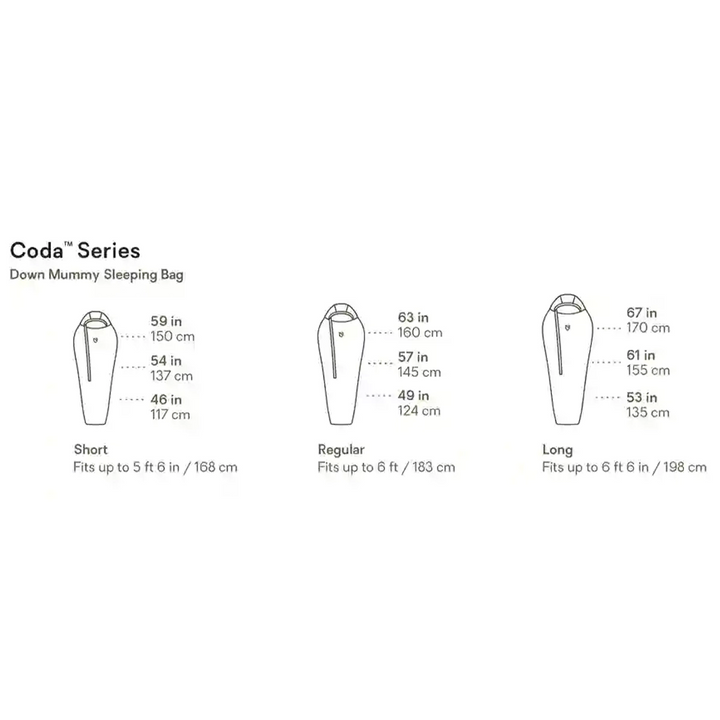 Nemo Coda Endless Promise Sleeping Bag