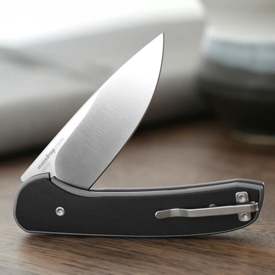 Drop + Ferrum Forge Gent Pocket Knife