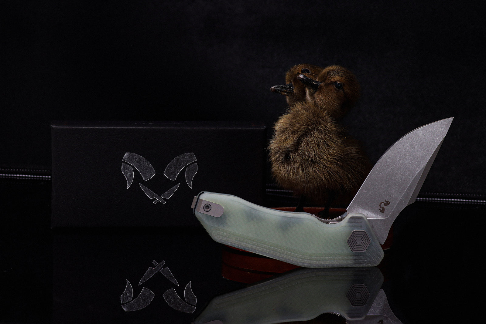 Damned Designs Basilisk G10 Liner Lock Folding Pocket Knife Pictures by Kaviso