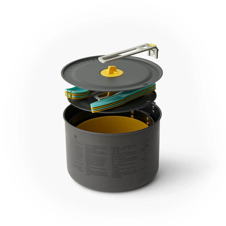 Sea to Summit Frontier Ultralight Two Pot Cook Set (14 Piece)