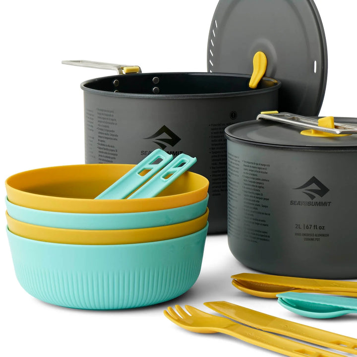 Sea to Summit Frontier Ultralight Two Pot Cook Set (14 Piece)