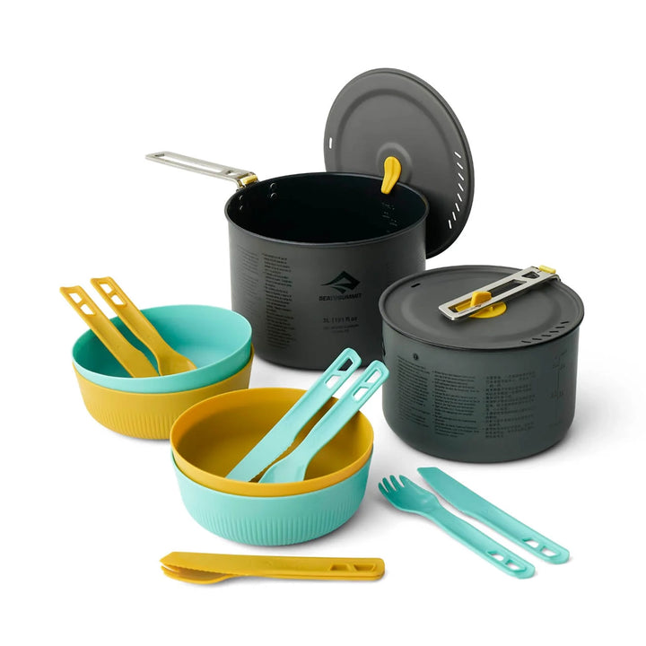 Sea to Summit Frontier Ultralight Two Pot Cook Set (14 Piece)