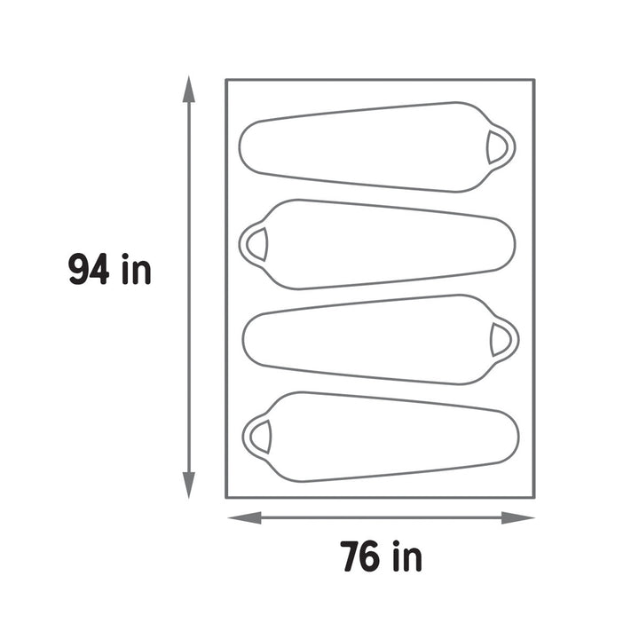 Kelty Grand Mesa 2P / 4P Footprint