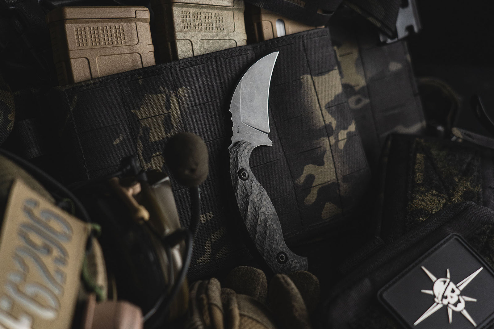 Toor Knives Karsumba Carbon Fiber Kaviso Exclusive with S35VN Blade Steel