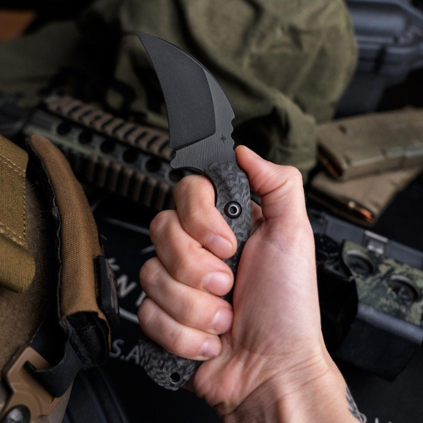 Toor Knives Karsumba Carbon Fiber Kaviso Exclusive with S35VN Blade Steel
