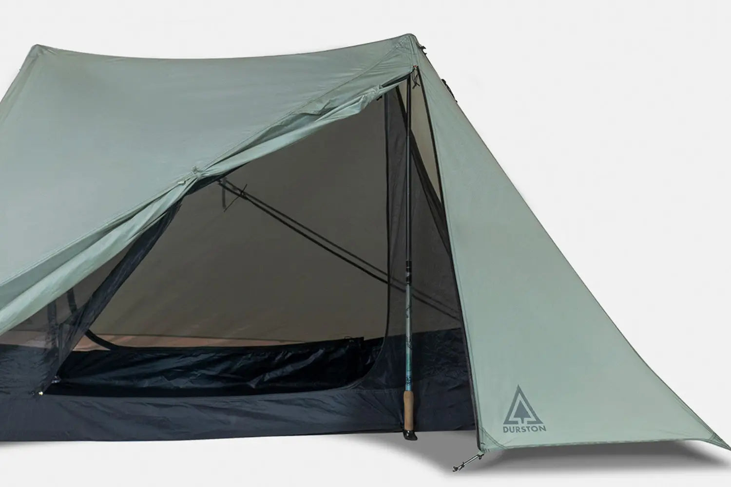 Durston Gear X-Mid tent with Kaviso x Fizan CDT Trekking Poles