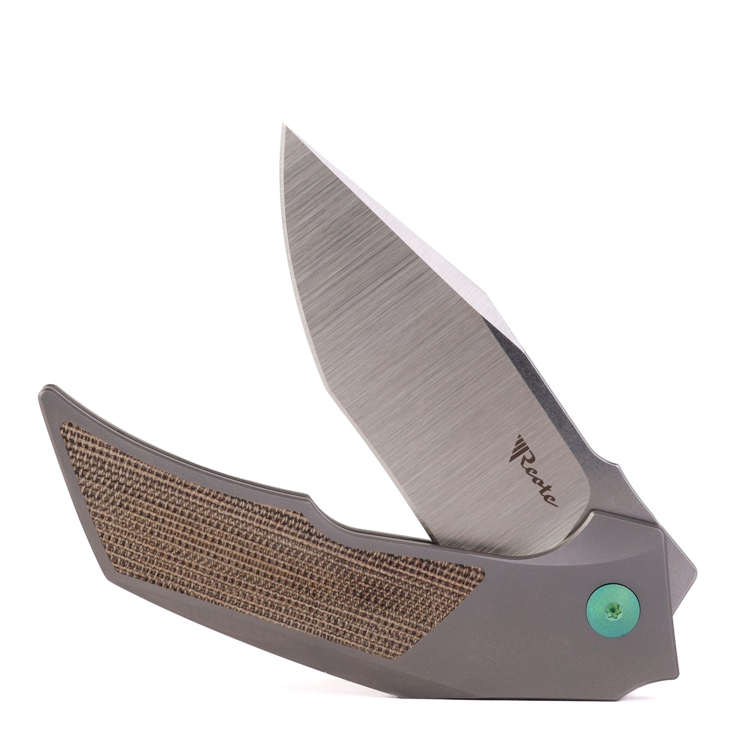 Reate T3000 Green Micarta Inlay (REA092) – Kaviso, LLC