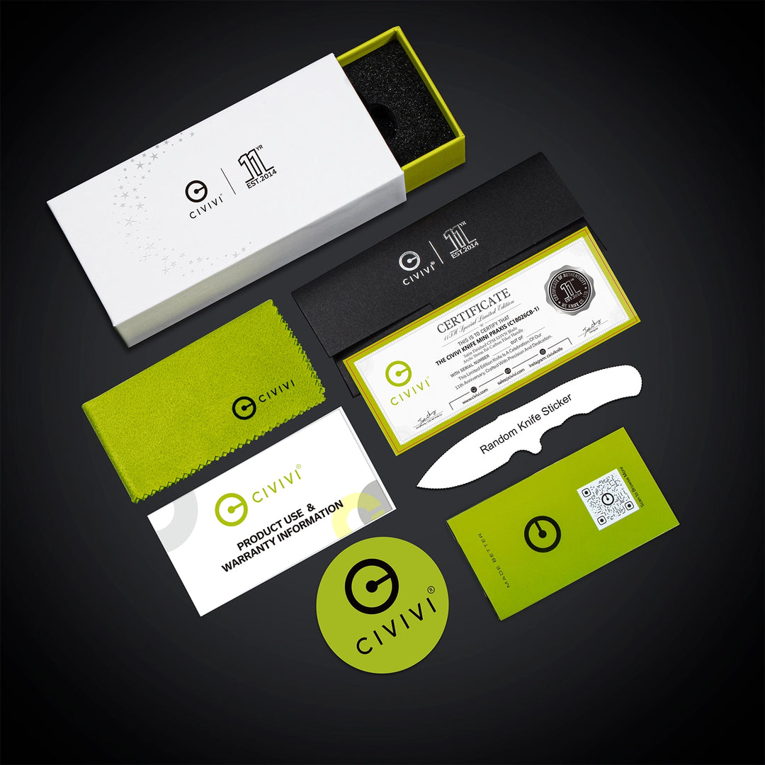 CIVIVI Mini Praxis Artic Storm C18026CB-1