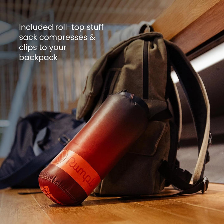 Rumpl Travel Puffy Blanket Plum