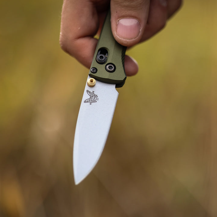 Benchmade 533SL-10 Mini Bugout Woodland Green