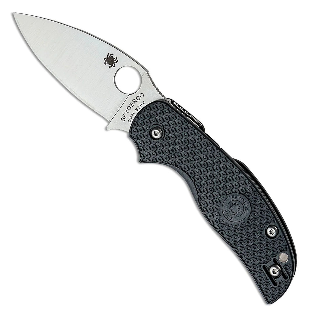 Spyderco Sage 5 Lightweight C123PBK - Open Box