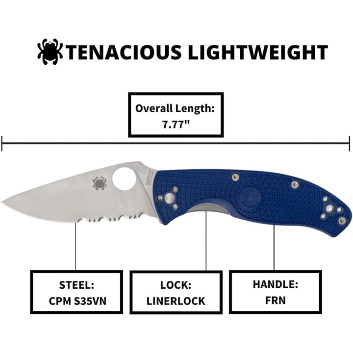 Spyderco Tenacious Lightweight FRN S35VN
