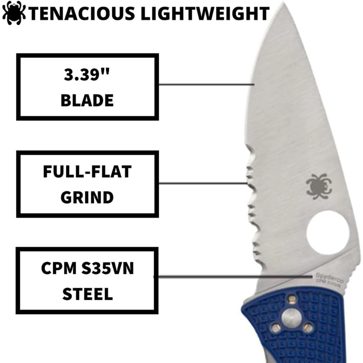 Spyderco Tenacious Lightweight FRN S35VN