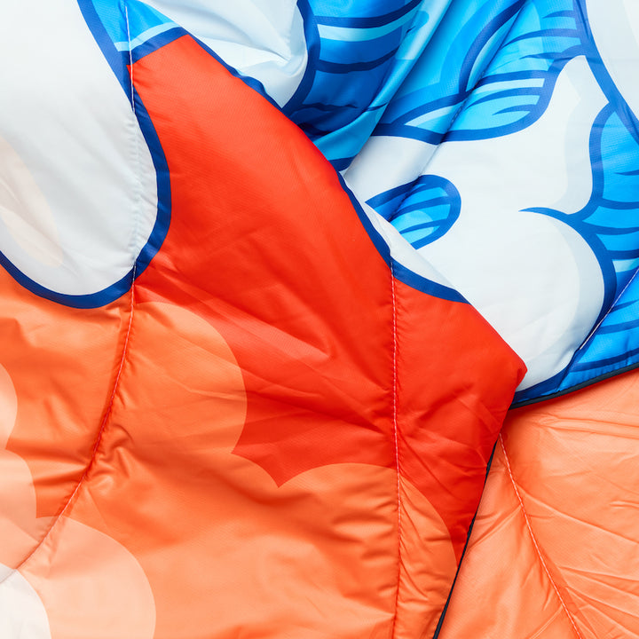 Rumpl Original Puffy 1P Blanket - Hokusai Great Wave