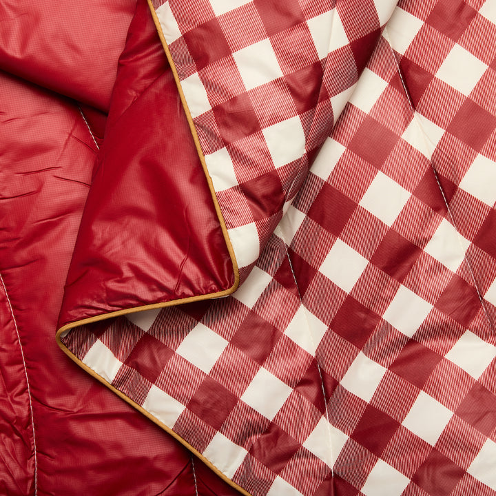 Rumpl Original Puffy 1P Blanket - Red Gingham