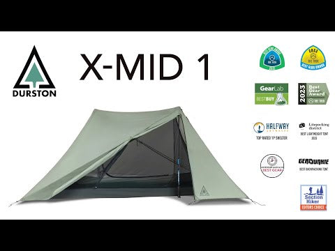 Durston Gear X-Mid 1P Ultralight Backpacking Tent (V2)