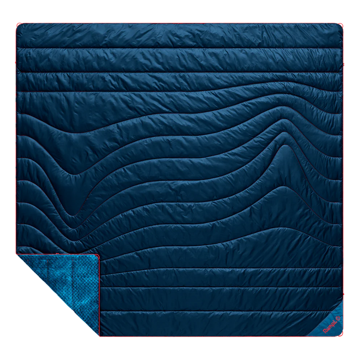 Rumpl Fleece Puffy Blanket 2P Deepwater