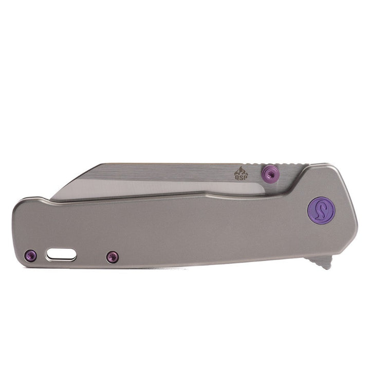 Kaviso x QSP Penguin Plus Titanium Frame Lock with S35VN