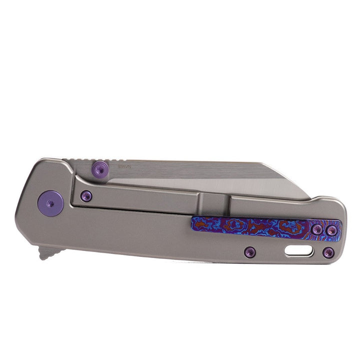 Kaviso x QSP Penguin Plus Titanium Frame Lock with S35VN
