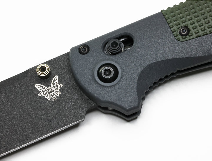 Benchmade Redoubt 430BK Overland Gray & Forest Green