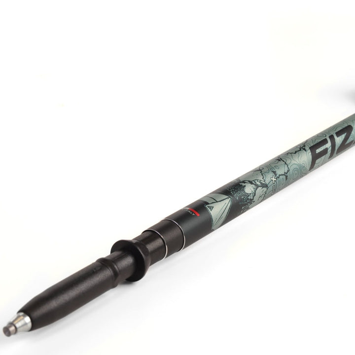 Kaviso x Fizan Ultralight Aluminum Compact 4 Trekking Poles - Pacific Crest Trail Edition - EVA Foam Grips