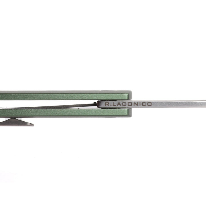 Kaviso x Laconico Keen Mini Aluminum Liner Lock 14C28N Folding pocket knife