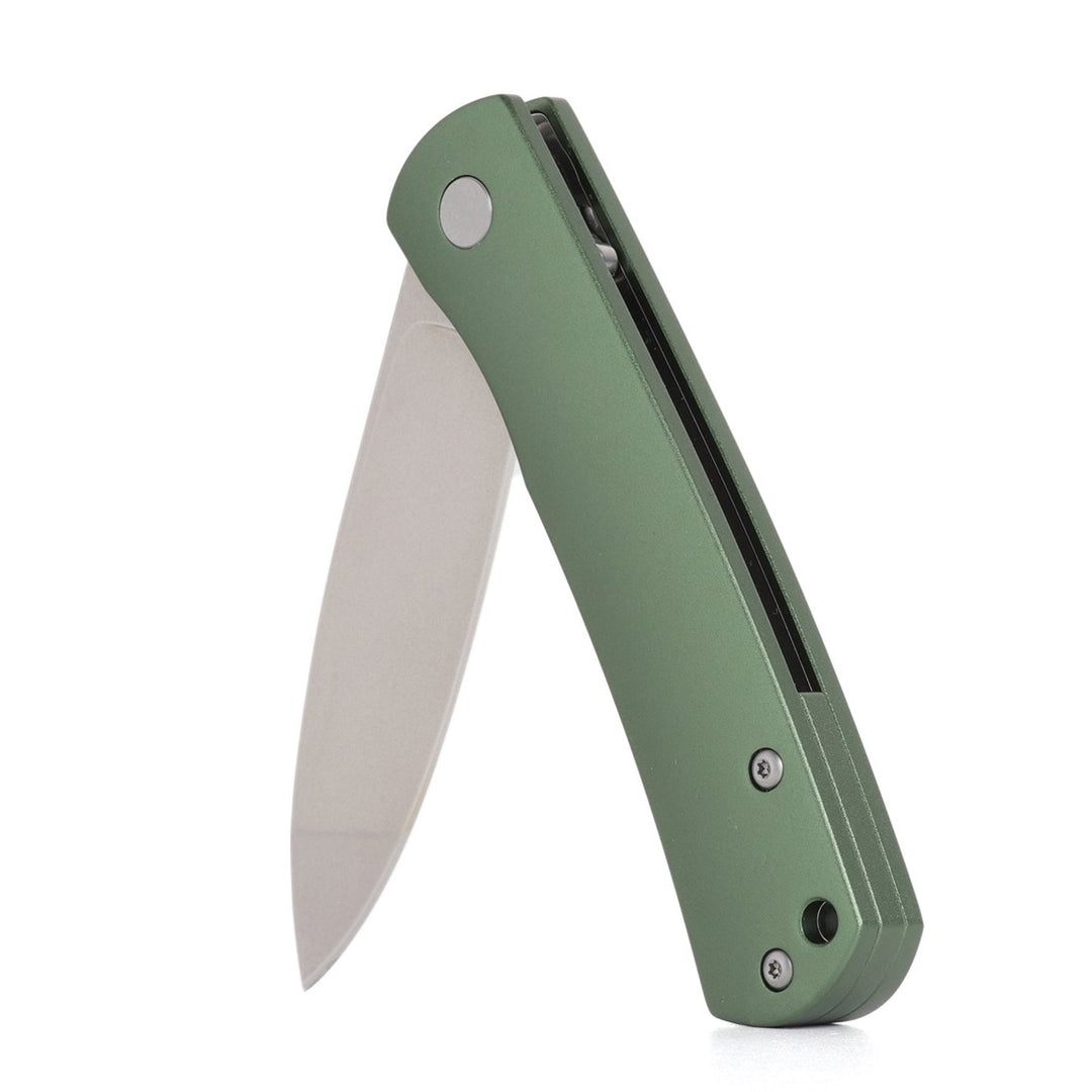 Kaviso x Laconico Keen Mini Aluminum Liner Lock 14C28N Folding pocket knife
