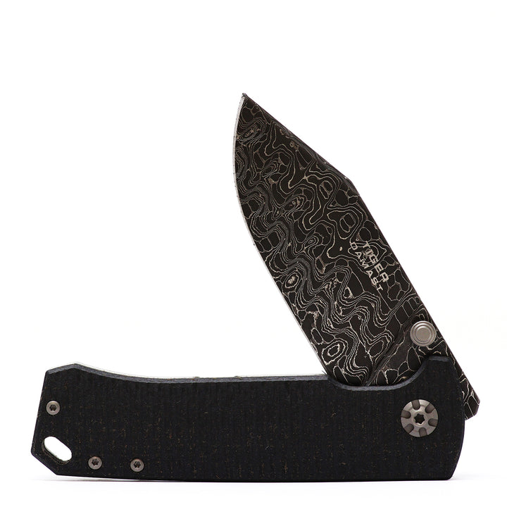 Boker Tiger Tank Damascus Frame Lock 111103DAM