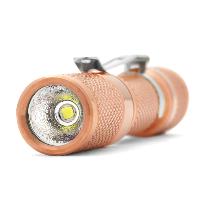 Drop Copper AAA Pocket Flashlight
