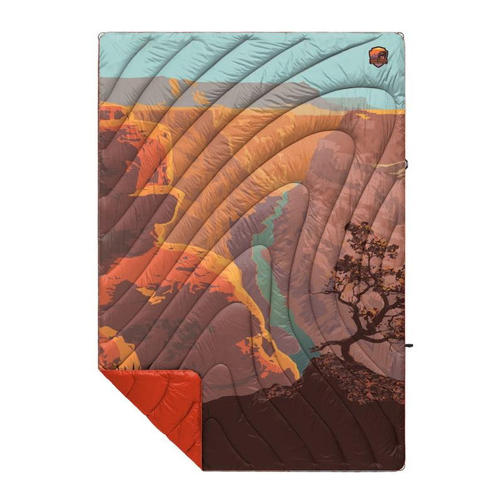 Rumpl Original Puffy 1P Blanket - Grand Canyon