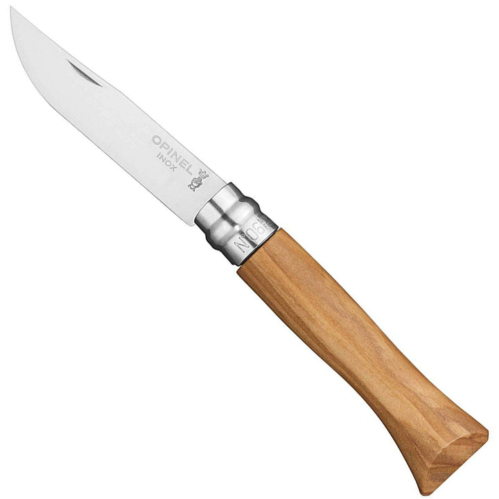 Opinel Stainless Steel Blade Olivewood Handle