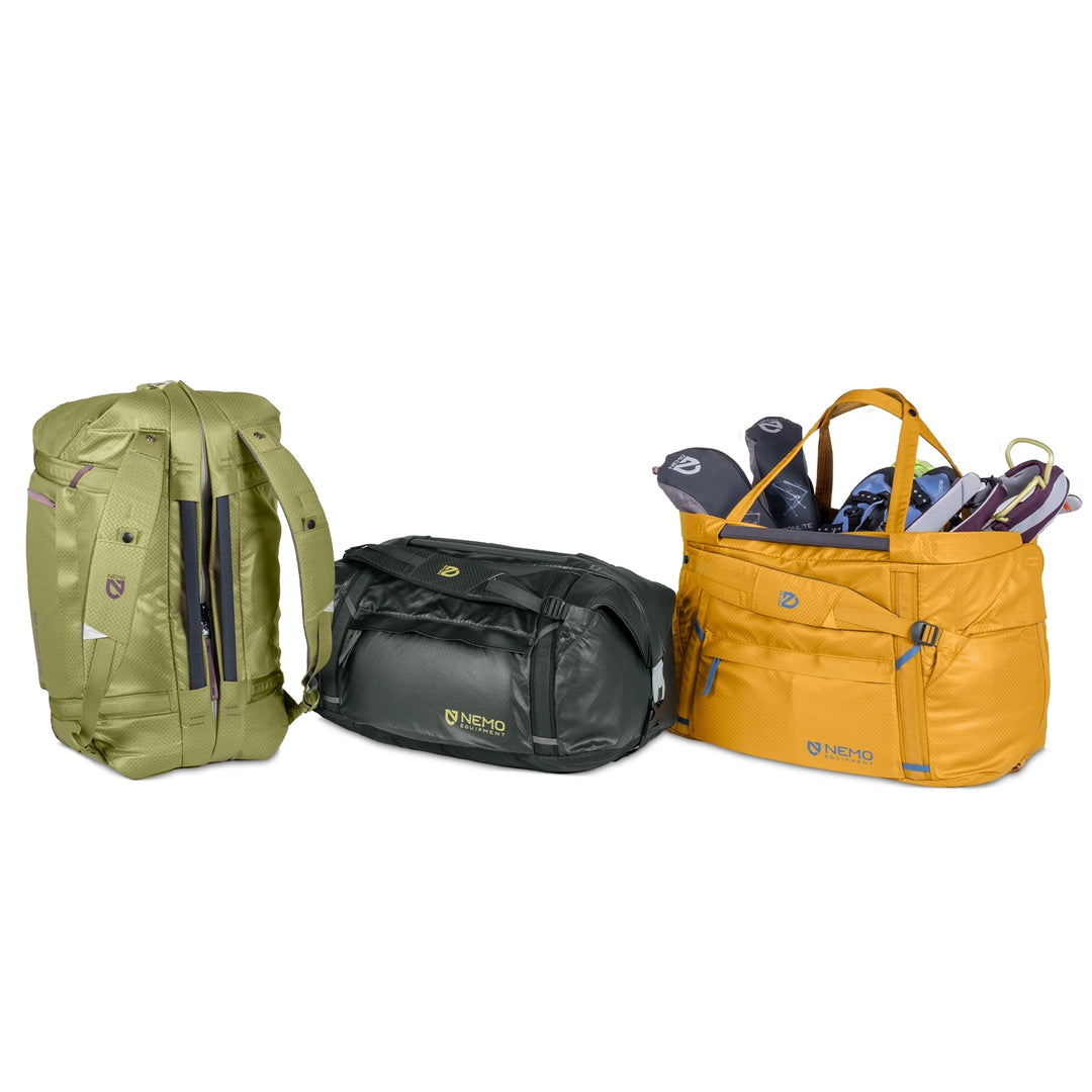 NEMO Double Haul 55L Convertible Duffel & Tote