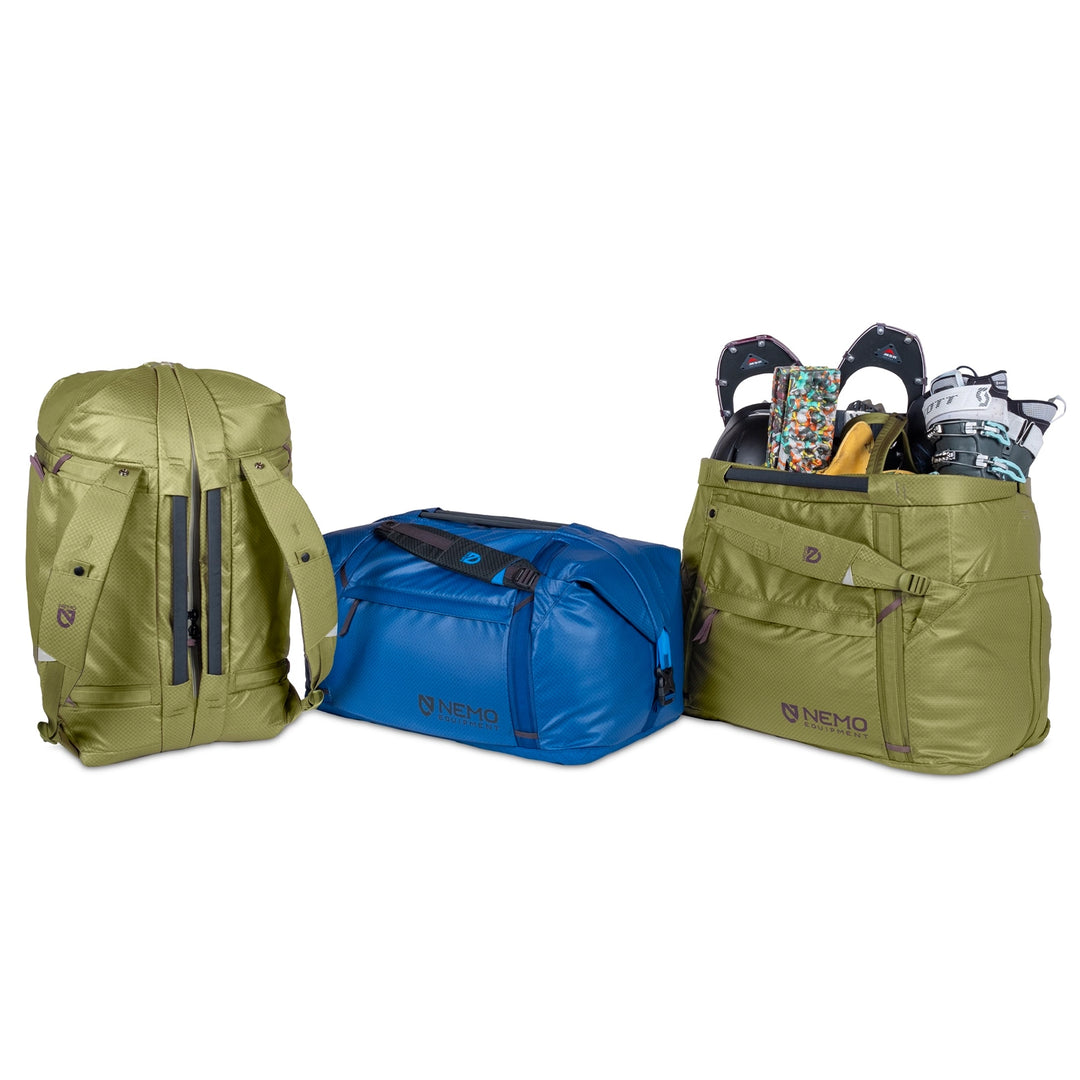 NEMO Double Haul 70L Convertible Duffel & Tote