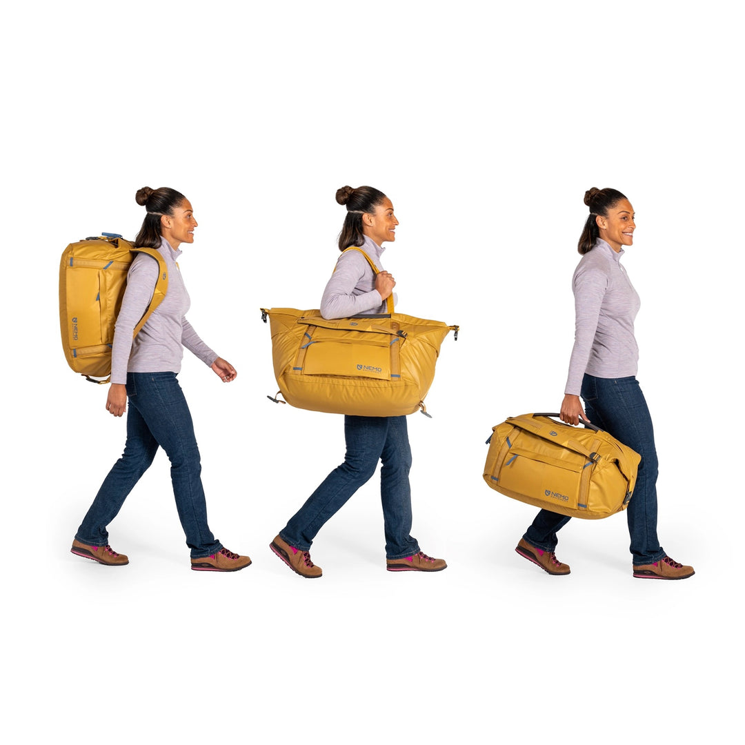 NEMO Double Haul 55L Convertible Duffel & Tote