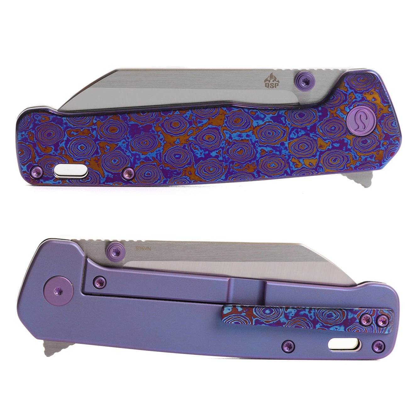 Kaviso x QSP Penguin Plus Titanium Frame Lock with S35VN – Kaviso, LLC