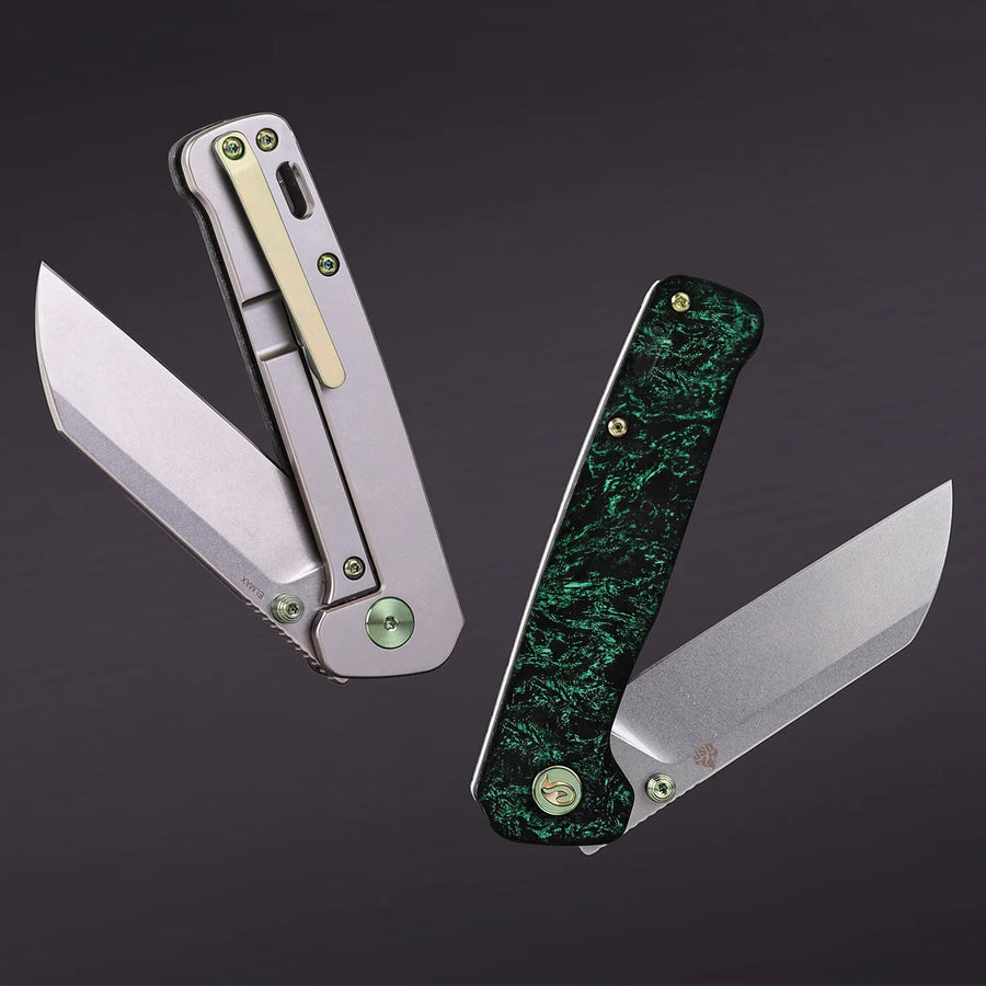 Kaviso x QSP Penguin (World Penguin Day) - Open Box Folding Knife