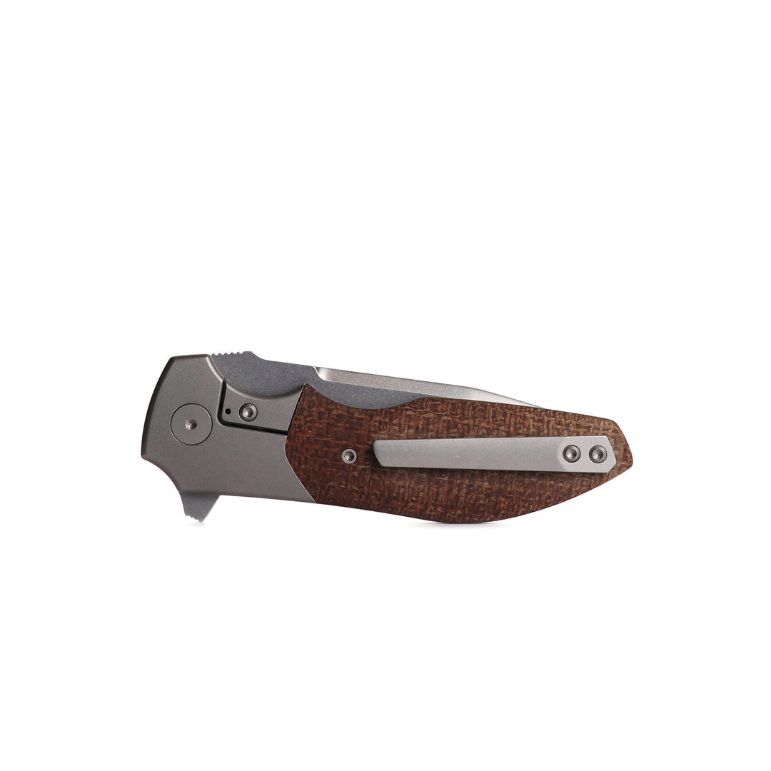 Kaviso x Kirby Raine S35VN Frame Lock Folding Knife