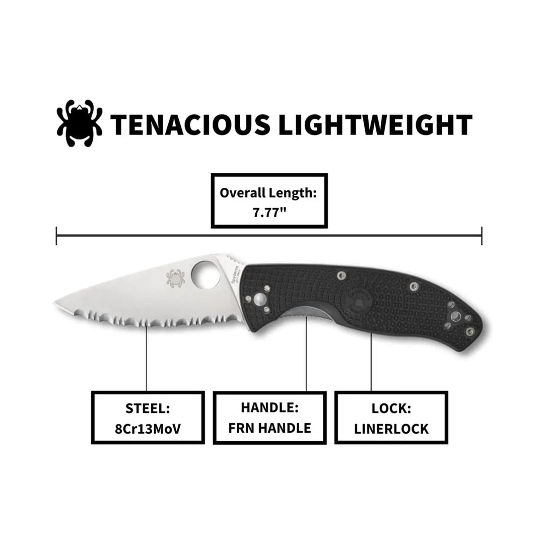 Spyderco Tenacious Lightweight FRN Spyderedge