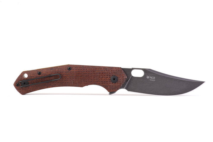 GiantMouse Ace Jutland Burlap Micarta