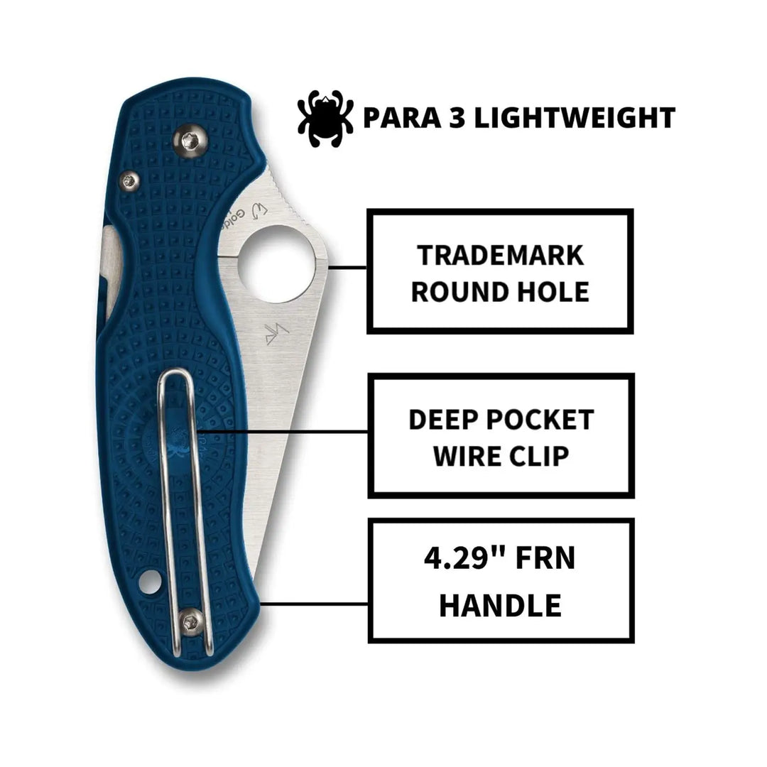 Spyderco Para 3 Lightweight FRN